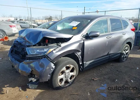 2017 Honda Cr-V Ex-L/Ex-L Navi из США, поврежденный, VIN 5J6RW2H88HL006791